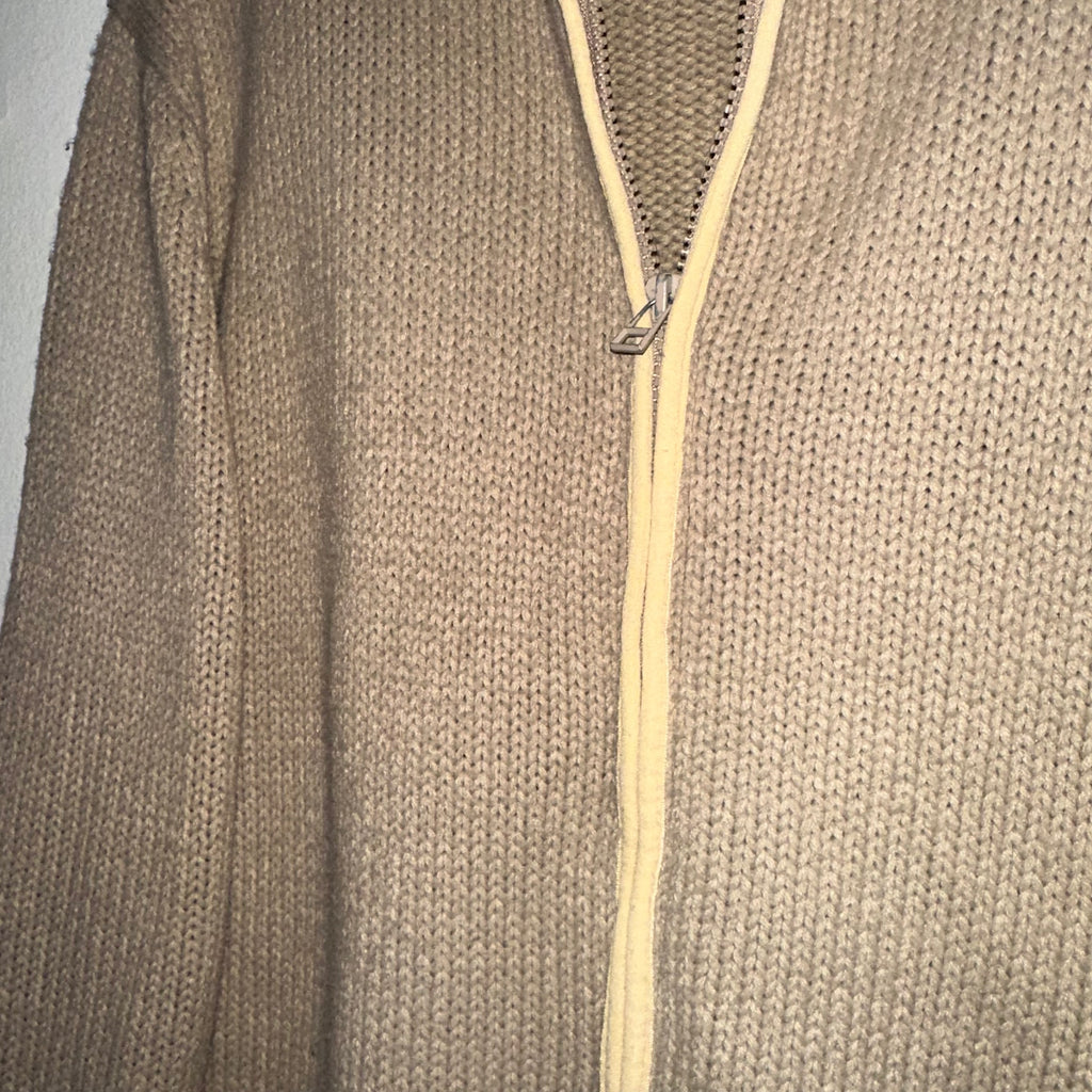 Vintage Stone Island Full Zip Heavyweight Knit Sweater